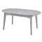 Керамічний стіл розкладний обідній Vetro Mebel TM-126 Калакатта мармур/сірий-2-thumb
