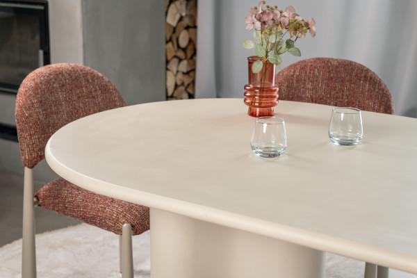 Обідній стіл Vetro Mebel Кліо TM-220 Бетон-8