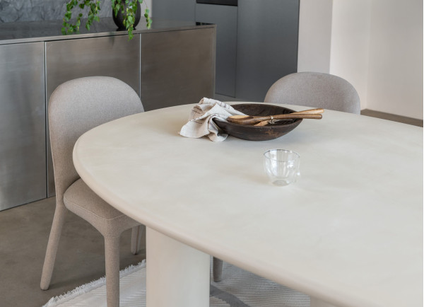 Обеденный cтол Vetro Mebel Бастиано TM-225 Бетон-9