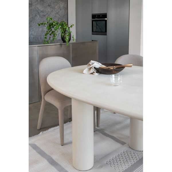 Обеденный cтол Vetro Mebel Бастиано TM-225 Бетон-10