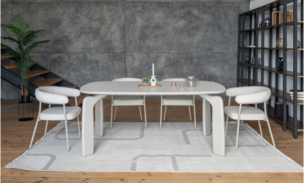 Обідній стіл Vetro Mebel Марчелло TM-226 Теплий пісок-1