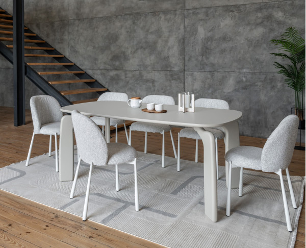 Обідній стіл Vetro Mebel Марчелло TM-226 Теплий пісок-5