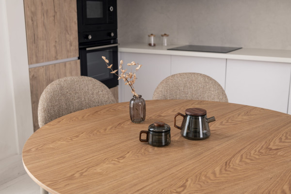 Обеденный cтол Vetro Mebel Эстер TM-230 Ясень-8