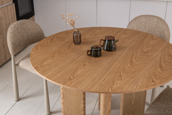 Обеденный cтол Vetro Mebel Эстер TM-230 Ясень-9