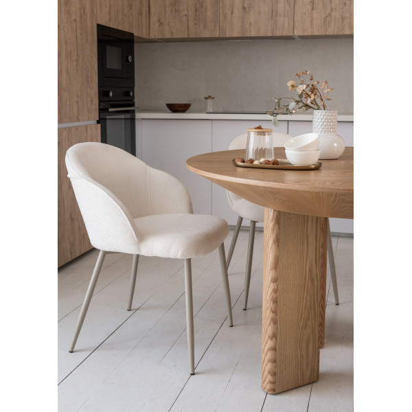 Обеденный cтол Vetro Mebel Эстер TM-230 Ясень-6