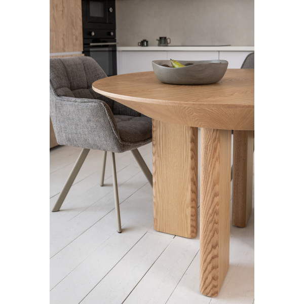 Обеденный cтол Vetro Mebel Эстер TM-230 Ясень-7