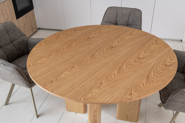 Обеденный cтол Vetro Mebel Эстер TM-230 Ясень-14