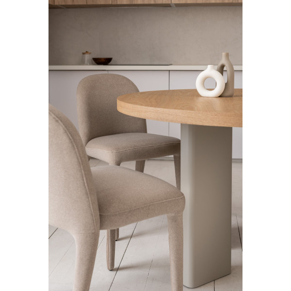 Обідній стіл Vetro Mebel Амбра TM-235 Ясен-теплий пісок-9