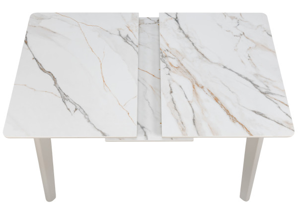 Раскладной обеденный cтол Vetro Mebel TM-76 Голден сенд-теплый песок-29