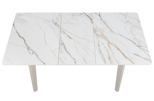 Раскладной обеденный cтол Vetro Mebel TM-76 Голден сенд-теплый песок-32