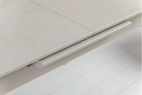 Керамический стол раскладной обеденный Vetro Mebel TM-76 Крема саббия/капучино-19