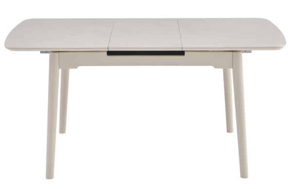 Керамический стол раскладной обеденный Vetro Mebel TM-76 Крема саббия/капучино-4