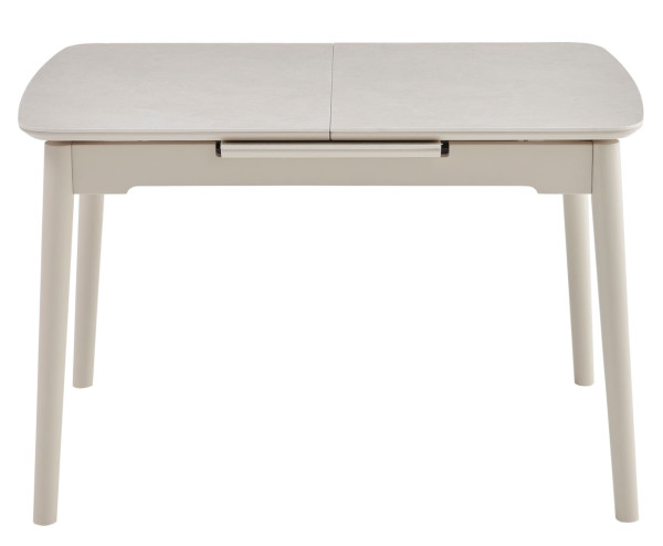 Керамический стол раскладной обеденный Vetro Mebel TM-76 Крема саббия/капучино-1