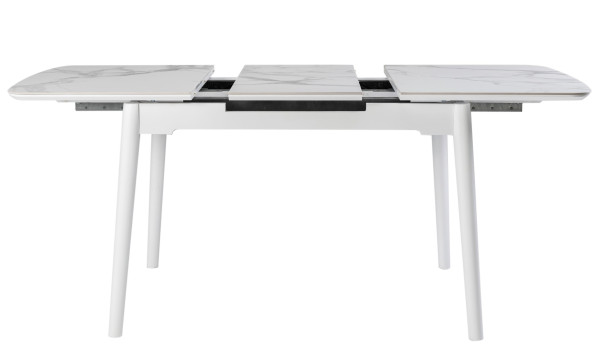 Розкладний обідній стіл Vetro Mebel TM-76 Вайт клауд-білий-8