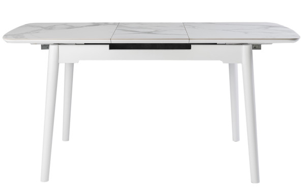 Розкладний обідній стіл Vetro Mebel TM-76 Вайт клауд-білий-9