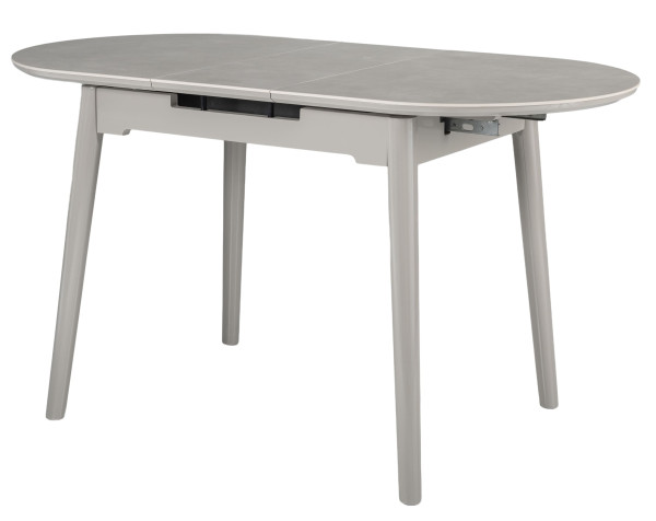 Керамічний стіл розкладний обідній Vetro Mebel TM-85 Бардиліо лайт-сірий-13