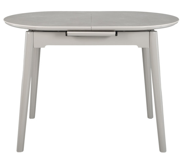 Керамічний стіл розкладний обідній Vetro Mebel TM-85 Бардиліо лайт-сірий-12