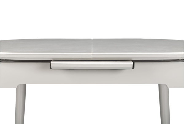 Керамічний стіл розкладний обідній Vetro Mebel TM-85 Бардиліо лайт-сірий-16