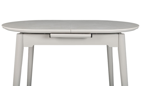 Керамічний стіл розкладний обідній Vetro Mebel TM-85 Бардиліо лайт-сірий-15