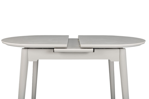 Керамічний стіл розкладний обідній Vetro Mebel TM-85 Бардиліо лайт-сірий-17