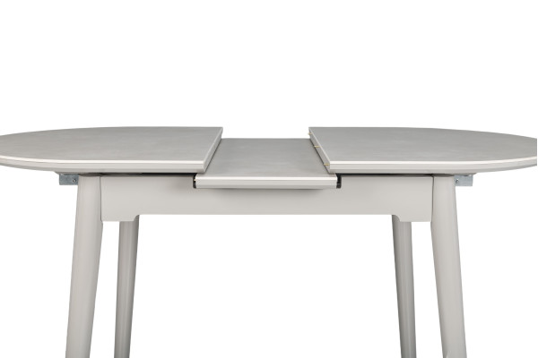 Керамічний стіл розкладний обідній Vetro Mebel TM-85 Бардиліо лайт-сірий-18