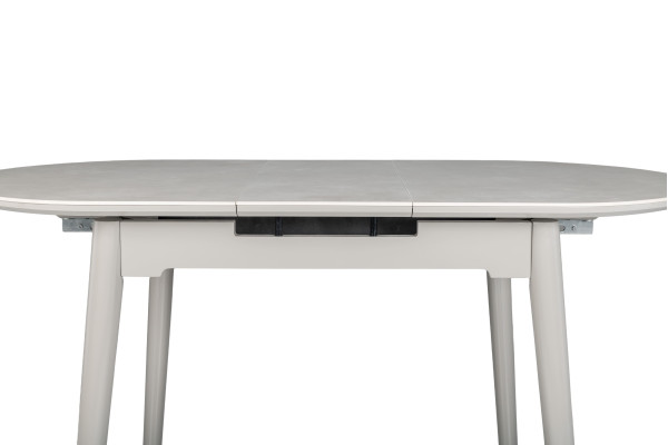 Керамічний стіл розкладний обідній Vetro Mebel TM-85 Бардиліо лайт-сірий-20