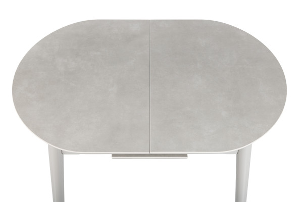 Керамічний стіл розкладний обідній Vetro Mebel TM-85 Бардиліо лайт-сірий-26
