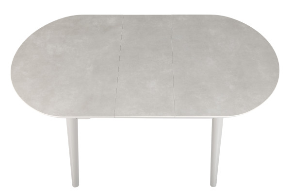 Керамічний стіл розкладний обідній Vetro Mebel TM-85 Бардиліо лайт-сірий-25