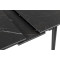 Керамический стол раскладной обеденный Vetro Mebel TM-85 Черный оникс/черный-18-thumb