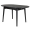Керамический стол раскладной обеденный Vetro Mebel TM-85 Черный оникс/черный-14-thumb