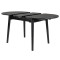 Керамический стол раскладной обеденный Vetro Mebel TM-85 Черный оникс/черный-11-thumb