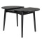 Керамический стол раскладной обеденный Vetro Mebel TM-85 Черный оникс/черный-10-thumb