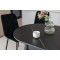 Керамический стол раскладной обеденный Vetro Mebel TM-85 Черный оникс/черный-5-thumb