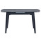 Керамический стол раскладной обеденный Vetro Mebel TM-87 Гриджио латте/черный-7-thumb