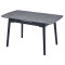 Керамический стол раскладной обеденный Vetro Mebel TM-87 Гриджио латте/черный-8-thumb