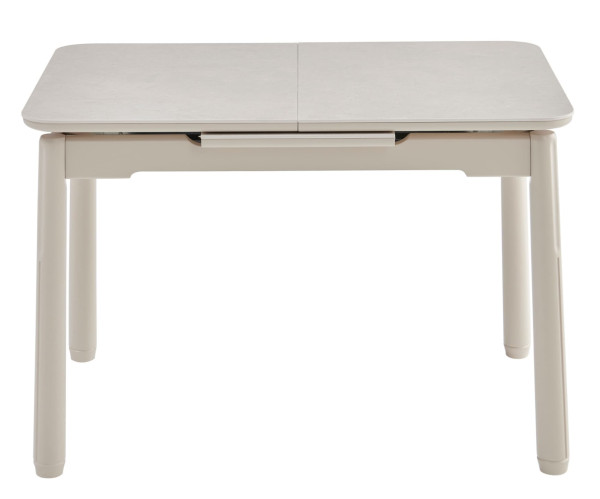 Керамический стол раскладной обеденный Vetro Mebel TM-92 Крема саббия/капучино-15