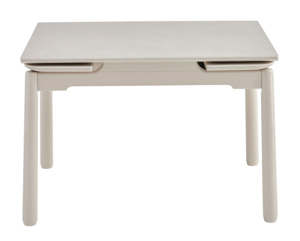 Керамический стол раскладной обеденный Vetro Mebel TM-93 Крема саббия/капучино-10