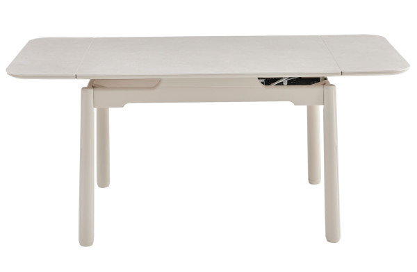 Керамический стол раскладной обеденный Vetro Mebel TM-93 Крема саббия/капучино-13