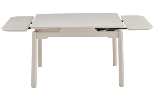 Керамический стол раскладной обеденный Vetro Mebel TM-93 Крема саббия/капучино-12