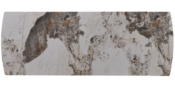 Керамічний стіл розкладний обідній Vetro Mebel Чезаре TML-1100 Патагонія-чорний-20