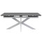 Керамічний стіл розкладний обідній Vetro Mebel Тіціано TML-1150 Делікато грей-білий-9-thumb
