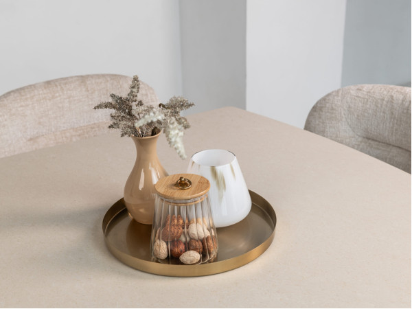 Стіл розкладний обідній Vetro Mebel Піно TML-1200 Венеція делікато/капучіно-9