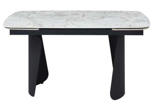 Стіл розкладний обідній Vetro Mebel Нардо ТМL-1270 Клауді грей/чорний-18