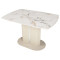 Керамічний стіл розкладний обідній Vetro Mebel Комо TML-1306 Статуаріо анго/бежевий-14-thumb