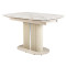 Керамічний стіл розкладний обідній Vetro Mebel Комо TML-1306 Статуаріо анго/бежевий-11-thumb
