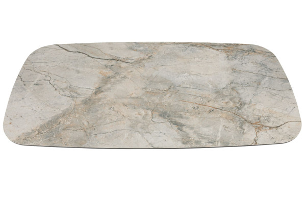 Керамічний стіл розкладний обідній Vetro Mebel Арно TML-1310 Сілвер рівер/айворі 200 (280) х 100 см-25