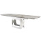 Керамічний стіл розкладний обідній Vetro Mebel Арно TML-1310 Сілвер рівер/айворі 200 (280) х 100 см-23-thumb