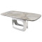 Керамічний стіл розкладний обідній Vetro Mebel Арно TML-1310 Сілвер рівер/айворі 200 (280) х 100 см-18-thumb