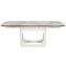 Керамічний стіл розкладний обідній Vetro Mebel Арно TML-1310 Сілвер рівер/айворі 200 (280) х 100 см-17-thumb