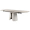 Керамічний стіл розкладний обідній Vetro Mebel Лунаріо TML-1320 Айворі онікс/айворі-21-thumb